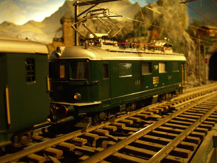 �auf den original Schienen wieder unterwegs�